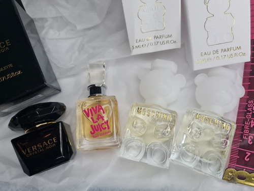 Lote De 4 Perfumes Minis Colección Viva La Juicy Toy 2 Versa