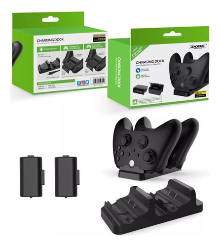 Dock Station Compativel Com Controle Xbox One Series S