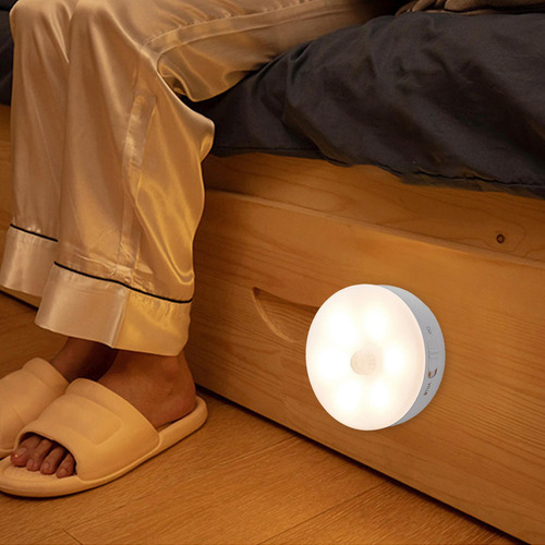 . Luz Con Sensor De Movimiento, Luz Nocturna Para Luz Calida