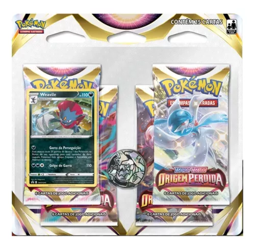 Kit de Cartas Pokémon Blister Quadruplo Tempestade Prateada 4