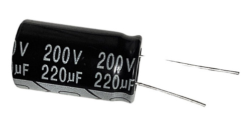 20x Capacitor Eletrolítico 220uf X 200v 105° 20 Peças