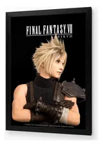 Comprar Cuadro Final Fantasy 7 Vii 51x36 Cloud Madera Vidrio Poster