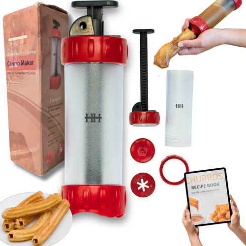 Kit Para Hacer Churros Con Control De Embolo Ajustable