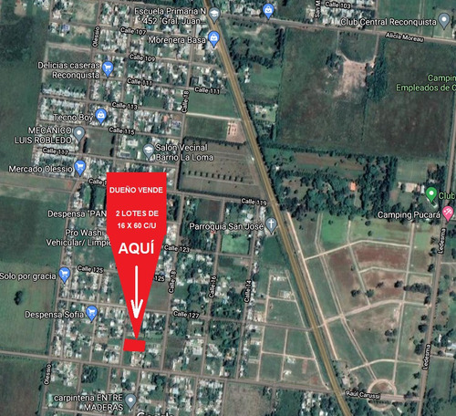 Terrenos Y Lotes En Barrio La Loma, Reconquista
