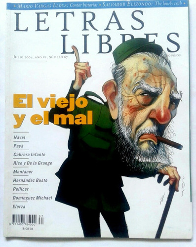 Letras Libres Cuba Fidel Vargas Llosa Elizondo Villoro