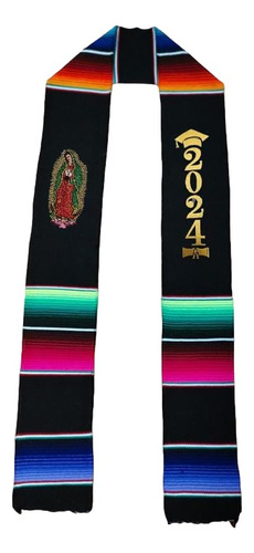 Estola Para Graduación De Sarape Artesanal Personalizada