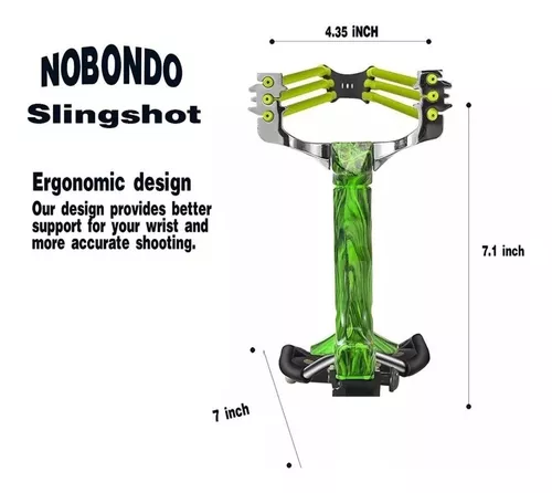 Lanzador De Tirachinas Profesional De Goma Slingshot