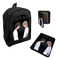 Comprar Combo Escolar Mochila Carpeta Cartuchera Death Note M8