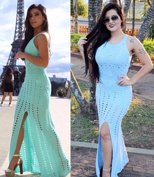 vestidos de croche mercado livre