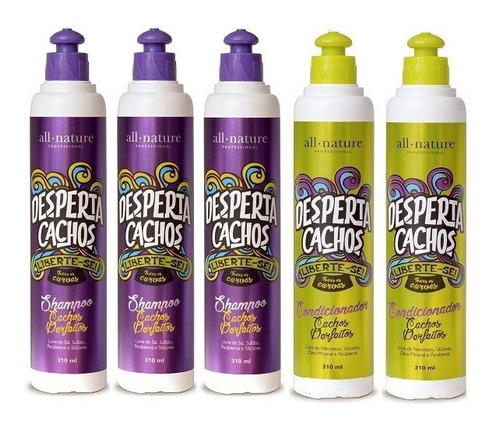 Shampoo E Condicionador Cachos Perfeitos Desperta Cachos