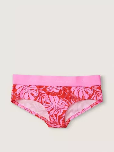 Kit Calcinha Victorias Secret Pink Sem Costura Cheeky Pt 5pç