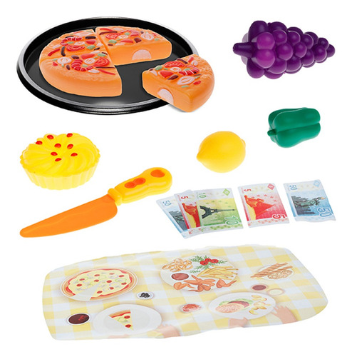 Imagem 4 de 4 de Brinquedo Comidinha Hora Do Lanche Batatinha Pizza Salsicha