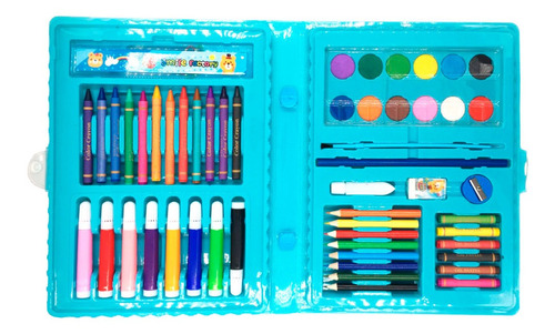 Set De Arte Maleta Para Pintar Dibujar Colorear 68 Piezas 