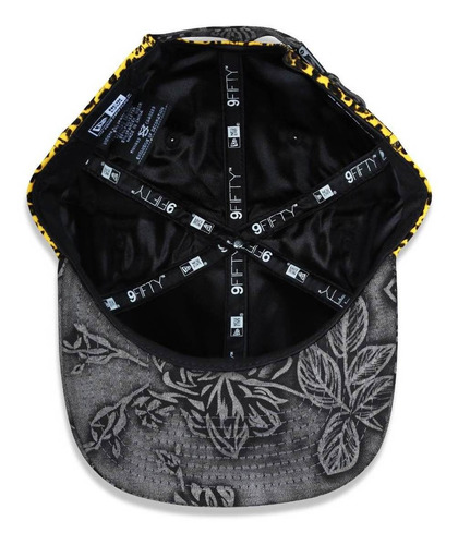 Boné New Era 9fifty Original Fit Mc Guimé Aba Reta Amarelo