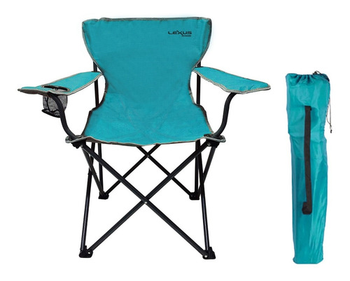 Silla Plegable Director Camping Pesca Playa Caza Porta Vaso