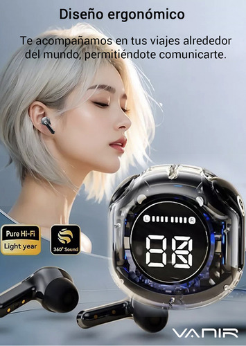 Vanir Audífonos Inalámbricos Bluetooth Para Correr, Gamer Y Deporte - Top 10 Mejores Auriculares Inalámbricos Compatible Con iPhone Y Android