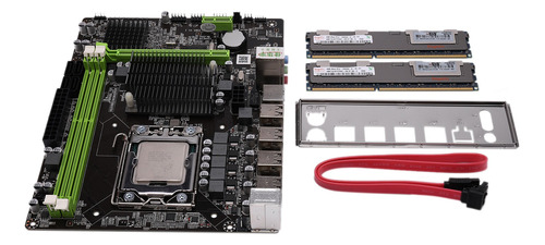 Placa Base X58 Con Cpu Xeon X5650, Memoria Reg Ecc De 8 G (2