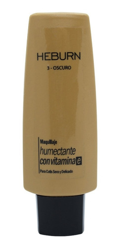 Heburn Bb Cream Humectante 140 Base Maquillaje Vitamina E