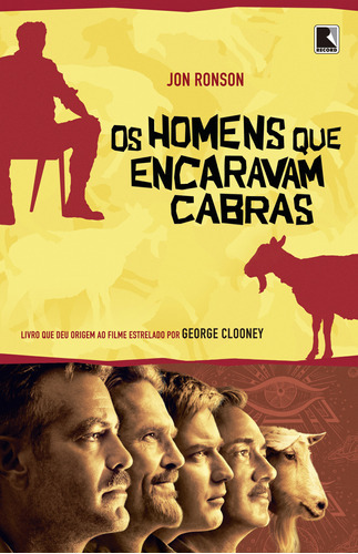 Os Homens Que Encaravam Cabras: Os Homens Que Encaravam Cabras, De Ronson, Jon. Editora Record, Capa Mole, Edição 1 Em Português