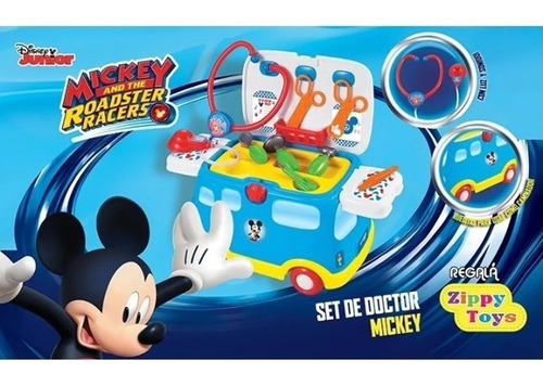 Imagen 5 de 5 de Pata Pata Andarín Mickey Disney Banquito Set De Herramientas