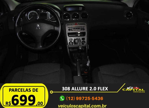 Imagem 11 de 15 de Peugeot 308 Allure 2.0 Flex 16v 5p Mec