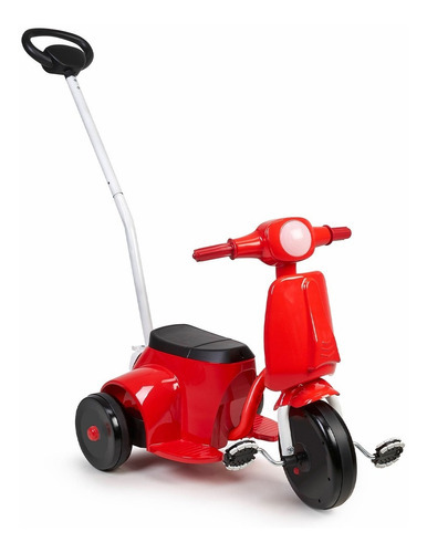 Moto Eléctrica Feber Scooter 3x1 Color Rojo