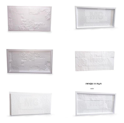 Molde Para Placas Antihumedad Onda 3d 48x28