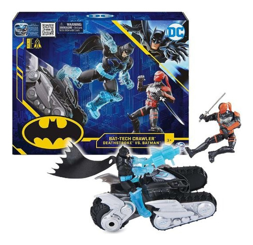 Dc Comics Batman Bat-tech Crawler Con Figuras De Acción