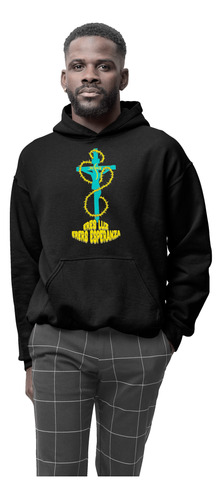 Sudadera Hoodie Jesus Luz Y Esperanza Adulto Unisex