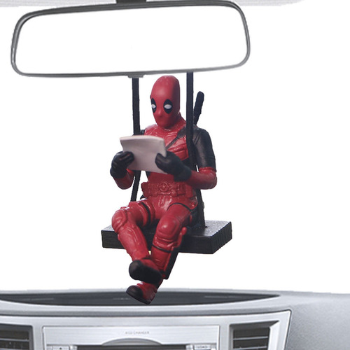 Pf Deadpool Accesorio Colgante For Espejo Retrovisor De