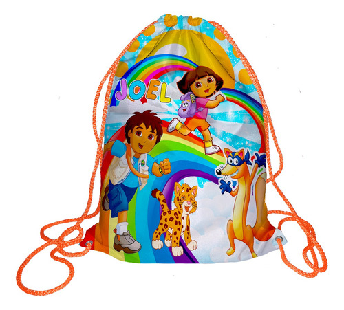 70 Morralito Dulcero Bolo Fiesta Infantil Dora Exploradora 2