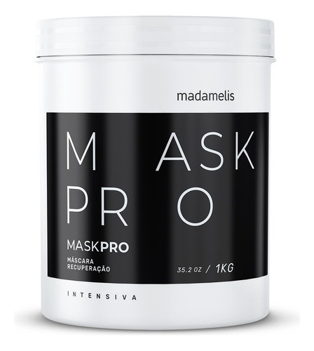 Redutor De Volume 1kg Btx Capilar Mask Pro Madamelis