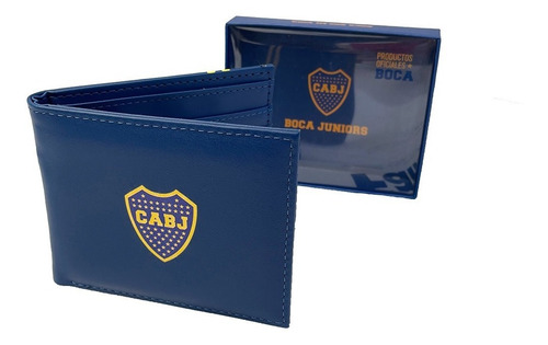 Imagen 1 de 8 de Billetera Escudo Boca Juniors Oficial
