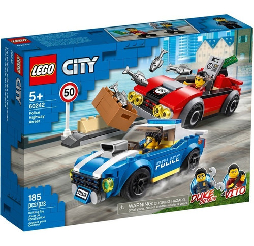 Lego City Policía 60242: Arresto En La Autopista