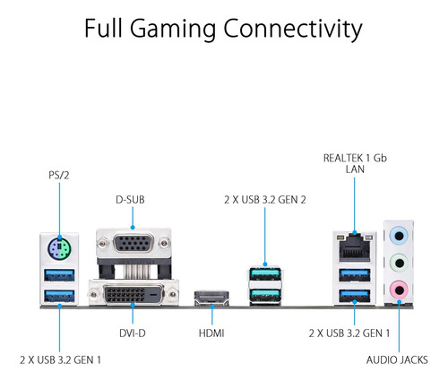 Motherboard Asus Prime B550m-a Wifi Ii Amd Micro Atx