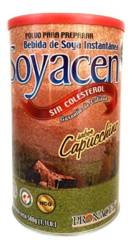 Soyacen Bebida De Soya Sabor Capucchino Pronacen 500g