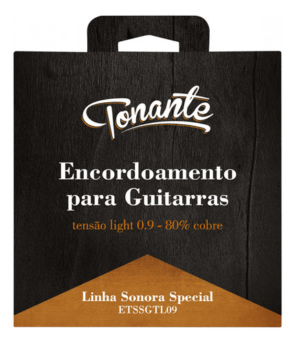 Encordoamento Para Guitarra - Sonora Special - Etssgtl09