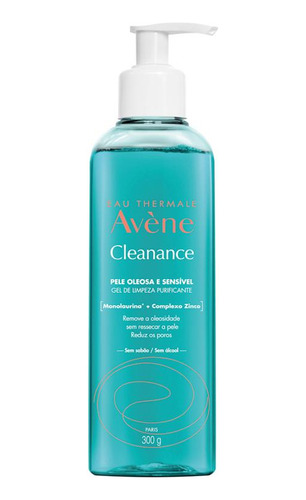 Gel De Limpeza Facial Avene Cleanance Intense 300g Tipo De Pele Oleosa