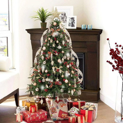 Xc Pacote De 100 Esferas De Natal Para Decoração De Árvore