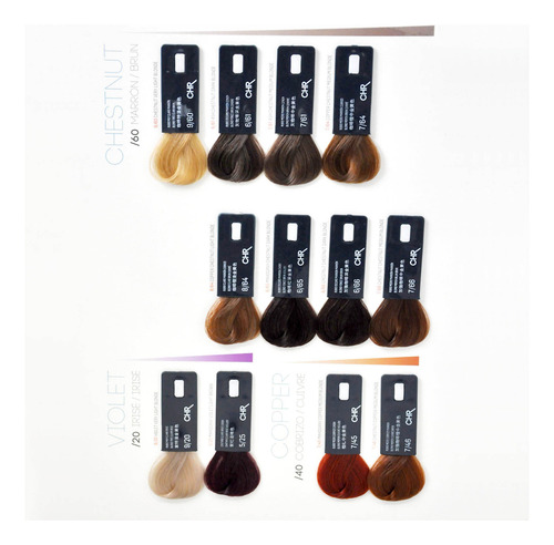 Combo 24 Tinturas Sin Amoníaco X60ml Chroma Lakmé