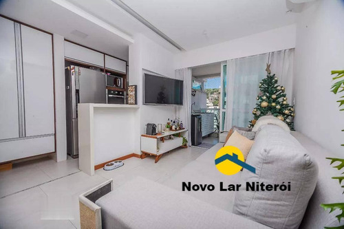 Imagem 7 de 15 de Excelente Apartamento Todo Montado Com Varanda Gourmet Em Icaraí. - 322