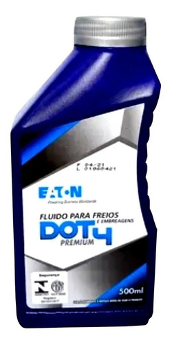 Fluido Oleo Freio Dot 4 Eaton Original 500ml Dot4 Premium