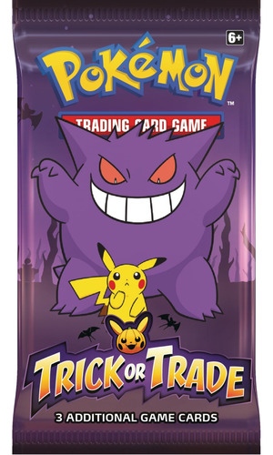 10 Sobres Cartas Pokemon Tcg Trick Or Trade Halloween