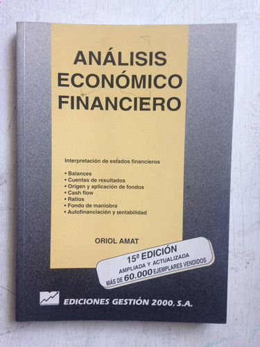 Analisis Economico Financiero: Oriol Amat