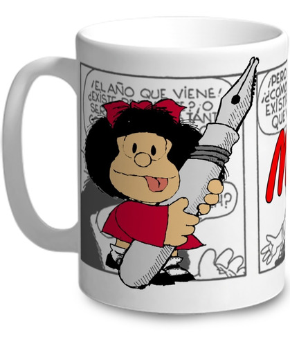 Taza De Plastico Mafalda Frases #02