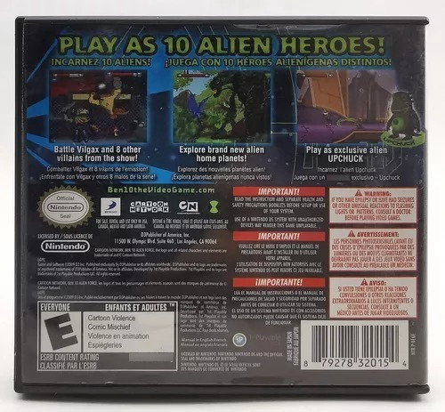 Ben 10 Alien Force: Vilgax Attacks - Nds (Usado)