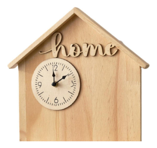 Reloj De Pared Decorativo Con Cajón, Silencioso, Sin Caqui