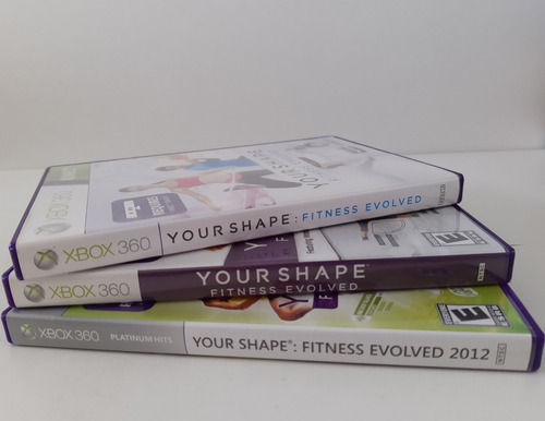 Coleção Your Shape Fitness Evolved Xbox 360 Original 3 Jogos