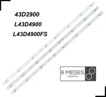 Comprar Kit Barra Led Pu002F Tv Sti Tcl Semp L43s4900fs L43s4900 43d2900