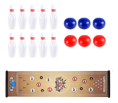 Juego De Bolos De Juego De Shuffleboard Juego